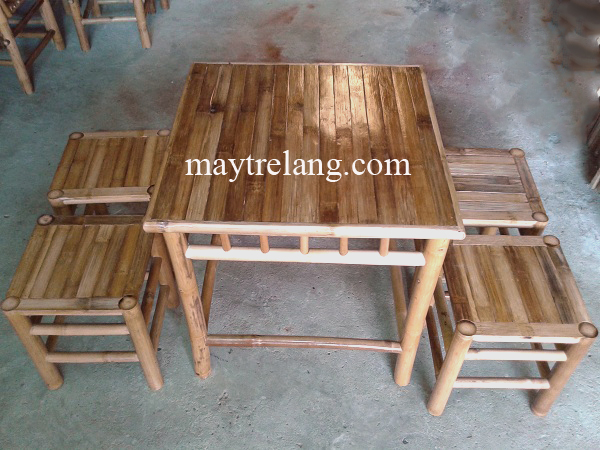 Bàn ghế tre giá rẻ chỉ từ 350.000 đến 1.500.000